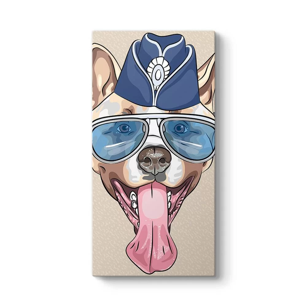 Pitbull Popart Tablosu - Model 7